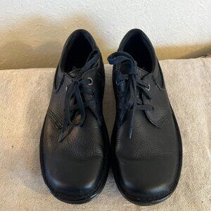 Dr. Martens Unisex Industrial Hampshire Black Service Leather Shoes Sz 9M-W10